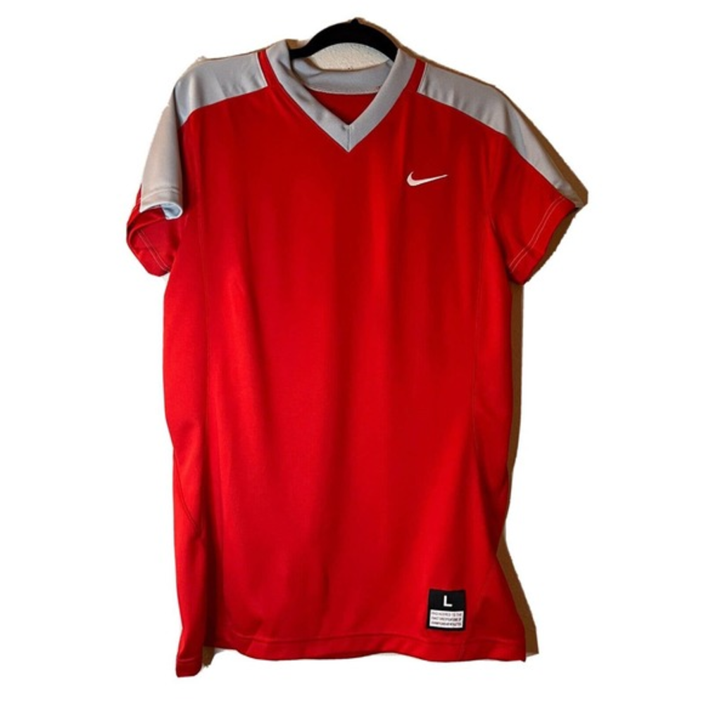 Nike Dri-Fit Men's‎ Short Sleeved Polyester Polo Shirt Size Large